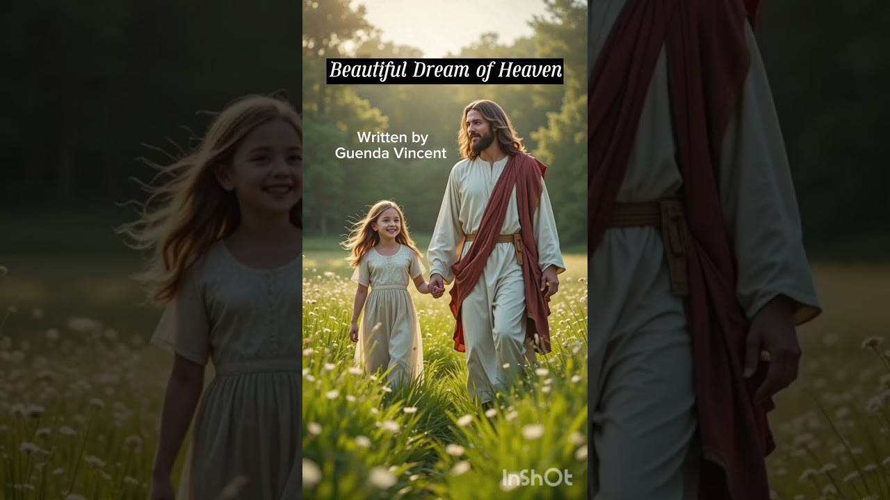 BEAUTIFUL DREAM OF HEAVEN, with Lyrics, written by Guenda Vincent.