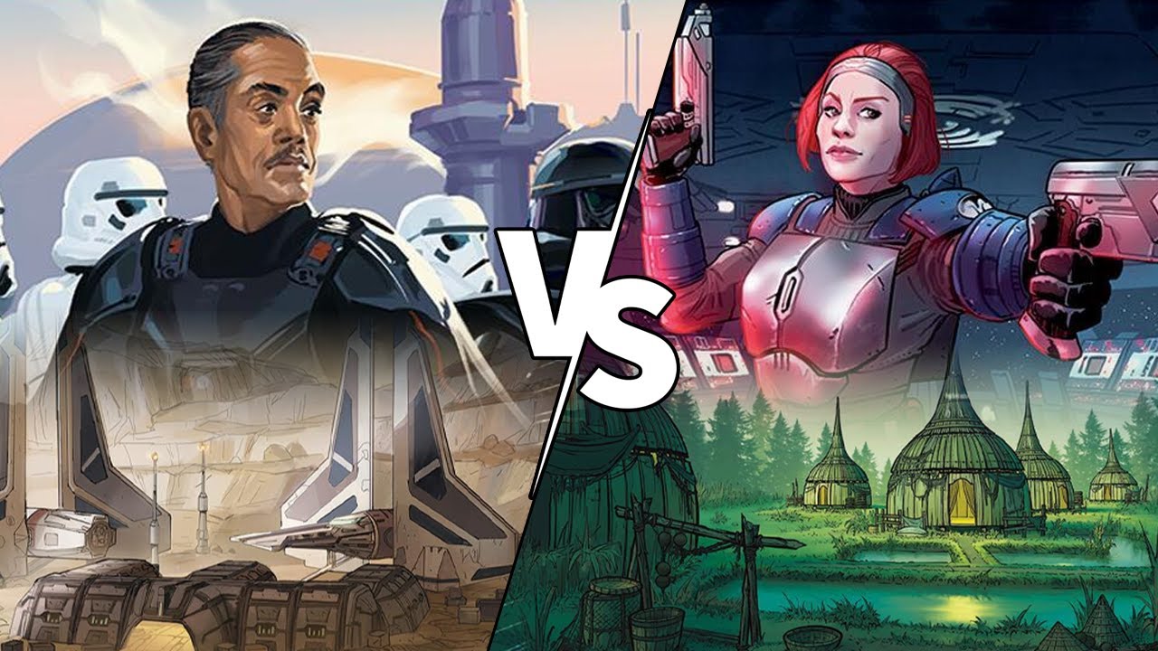 Moff Gideon Hideout VS Bo-Katan Remote Village [Star Wars Unlimited]