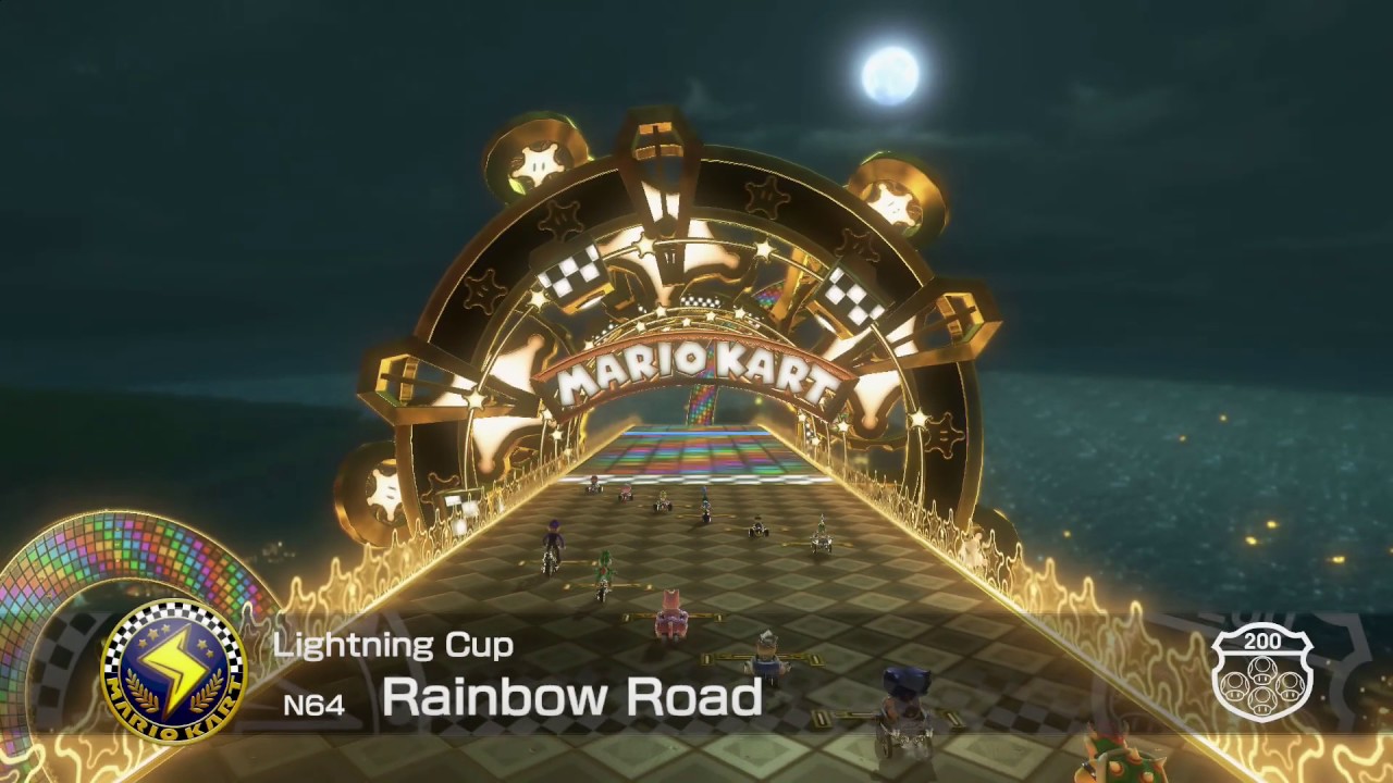 Mario Kart 8 Deluxe Lightning Cup 200cc (Triple Star Rank)