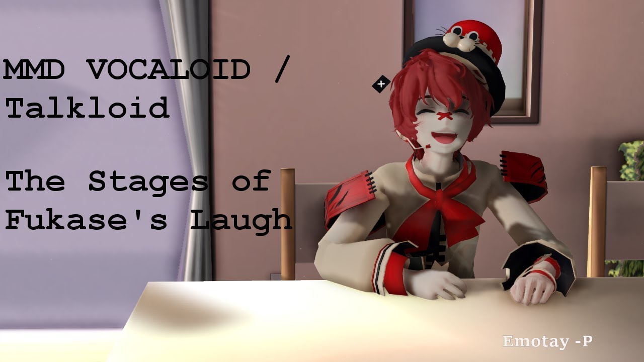 The Stages of Fukase's Laugh - VOCALOID / TALKLOID Funny Animation ( Happy Birthday Fukase )