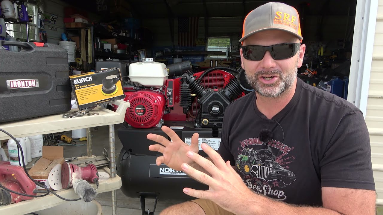 Northern Tool's NorthStar gas powered MONSTER COMPRESSOR!! AND MORE!