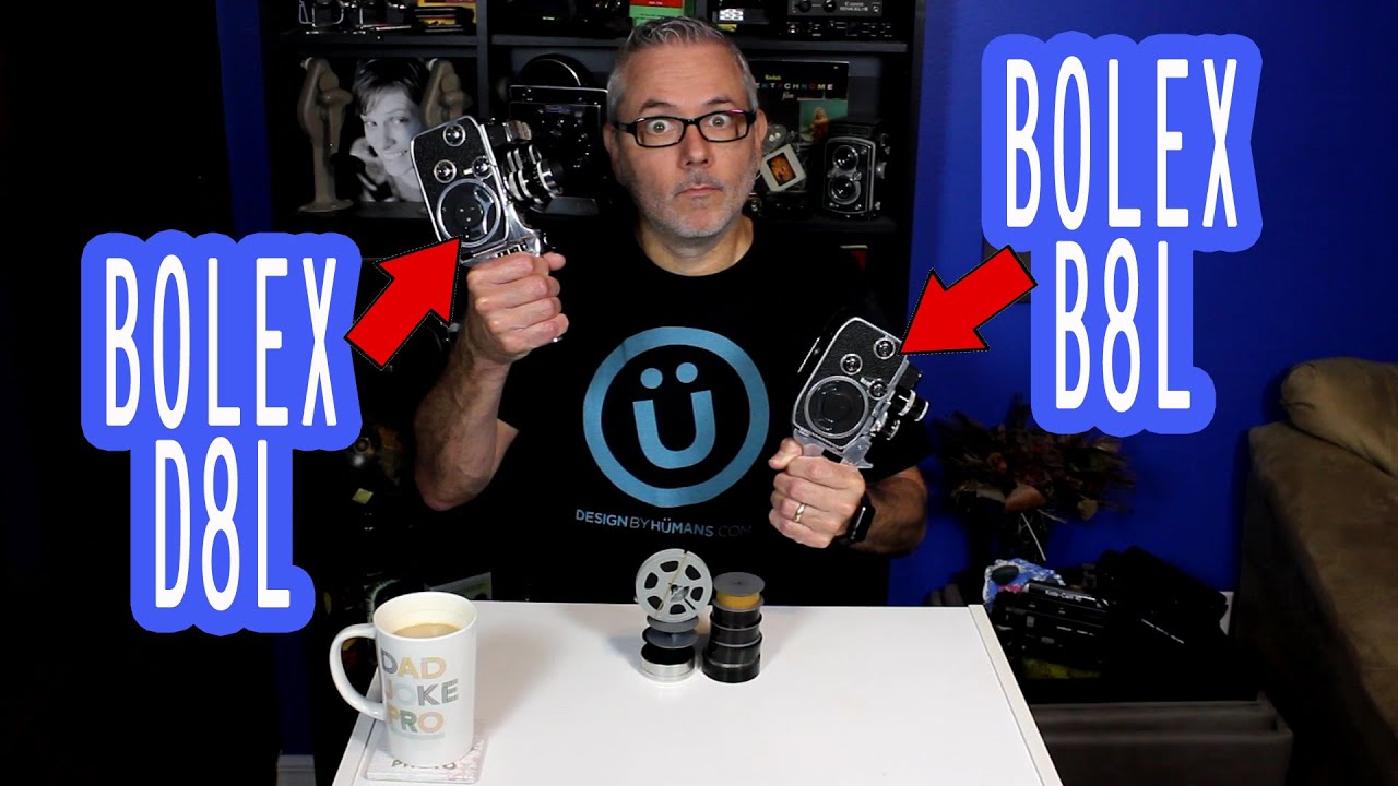 Bolex D8L & B8L 8mm Cameras | B&W 100 ISO Film | MovieStuff Scanned Results | Filmboy24