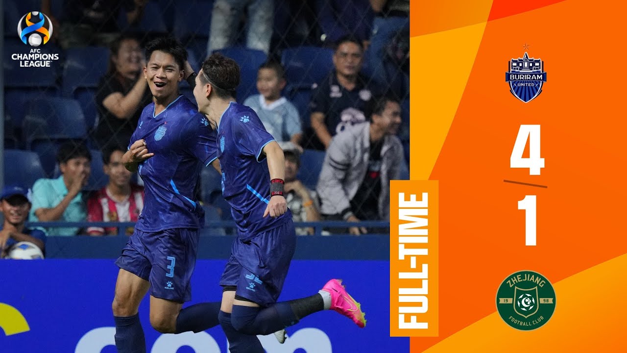#ACL - Full Match - Group H | Buriram United (THA) vs Zhejiang FC (CHN)