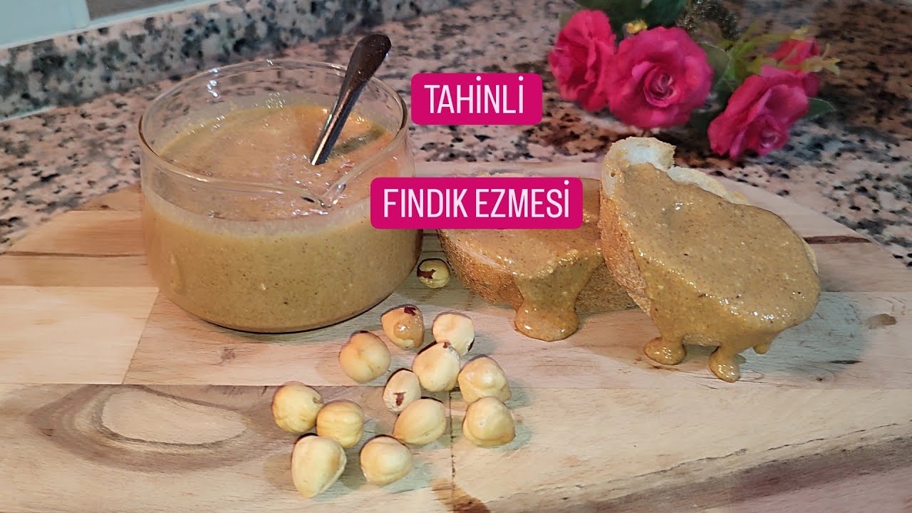 TAHİNLİ FINDIK EZMESİ #fındık #ezme #kahvaltılıktarifler