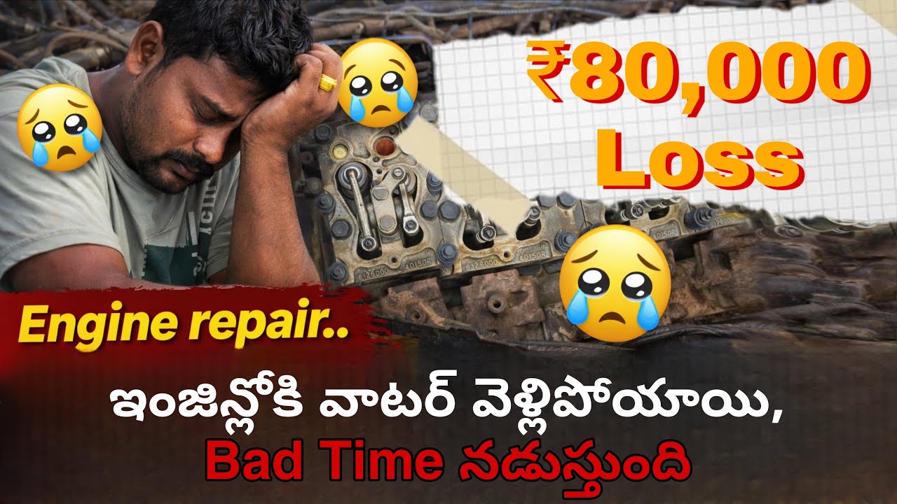 ZOOMLION ENGINE 🤬|| 80,000 ONLY FOR NORMAL REPAIR 🧑&zwj;🔧 #mechanic #engine #weichai #dileepcranevlogs 