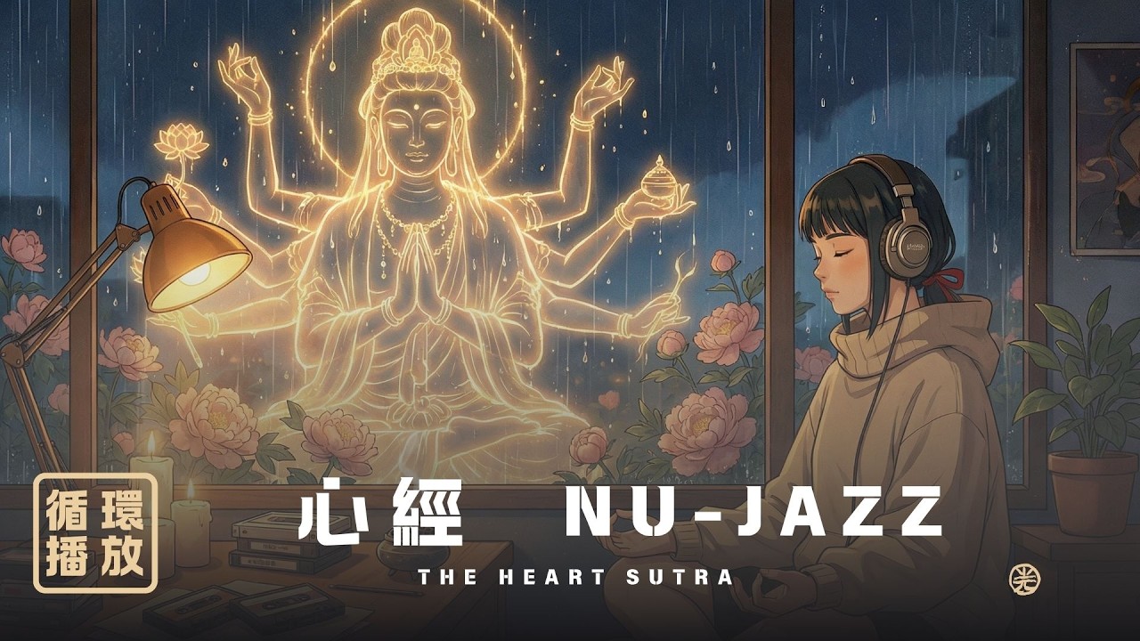 《心經 × Nu-Jazz》 | 現代禪：深夜工作、高壓學習、室內雨天、心流陪伴、背景音樂