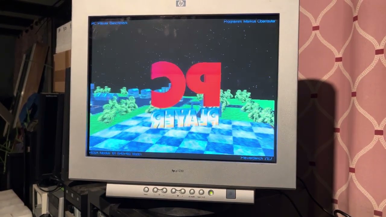 PCI GPU Shootout Dos Benchmarks ET6000 GD-5446 GD-5430 TVGA-9440