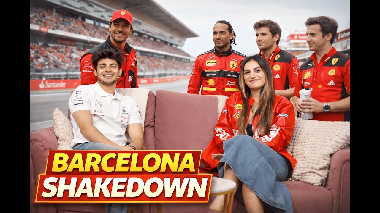 Barcelona Shakedown & Lewis with Kim Kardashian | Paddock Podcast
