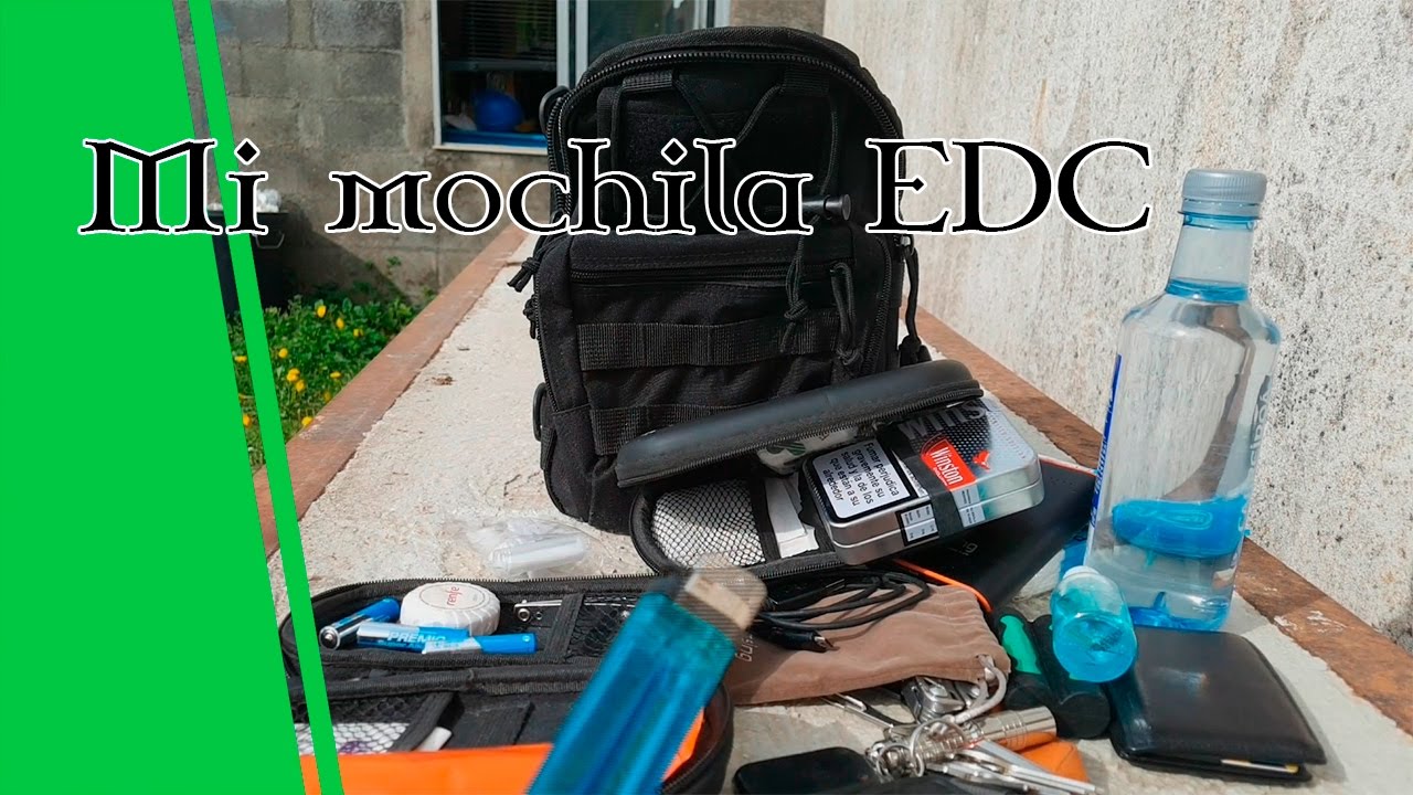 Mi mochila EDC: todo lo que llevo para sobrevivir en el día a día
