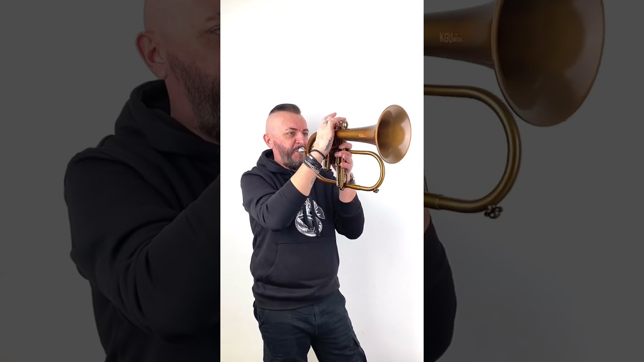 Hear the rich, warm tones of the KGUmusic Custom Flugelhorn #kgumusic #flugelhorn