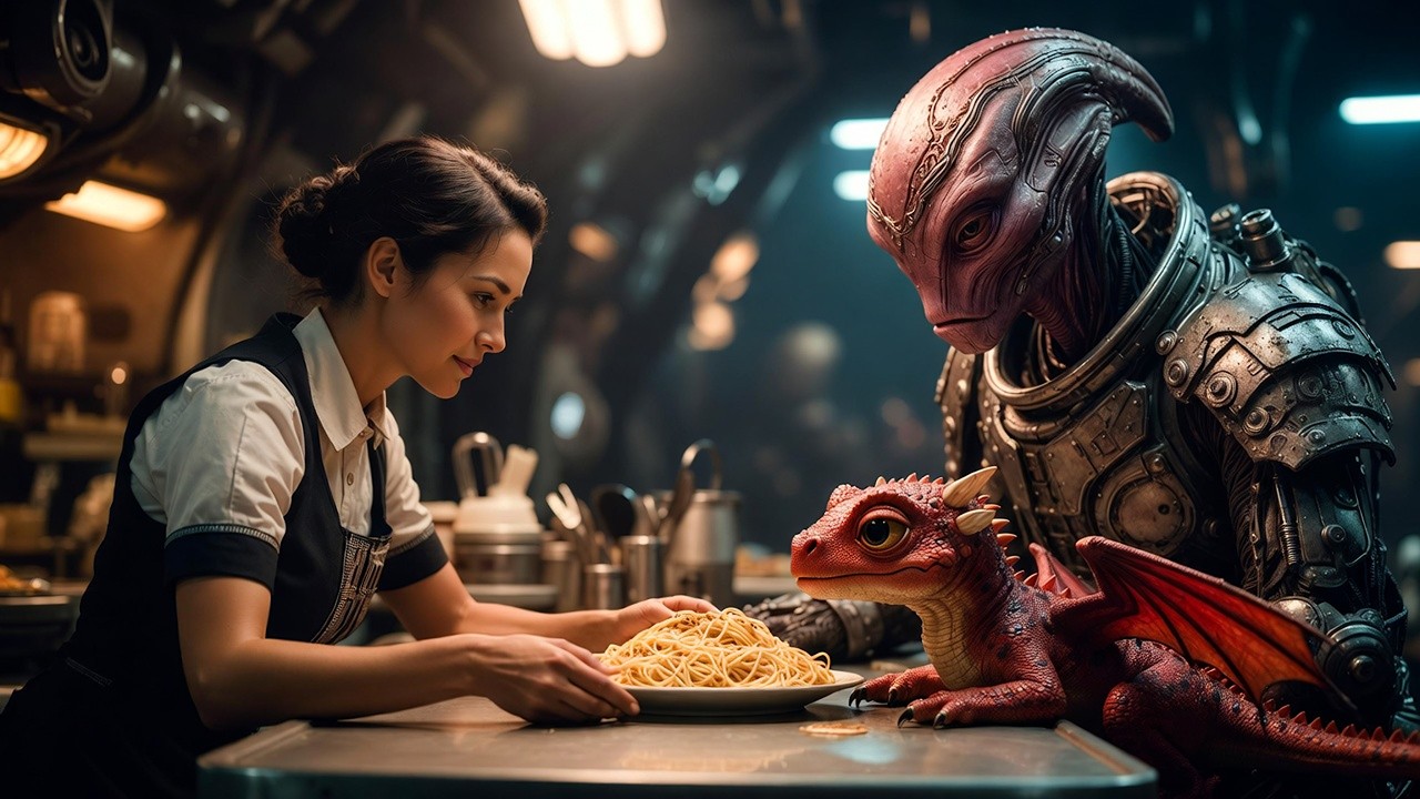 She Thought They Were Just Baby Dragons—Until Her Food Awakened a Cosmic Secret  HFY