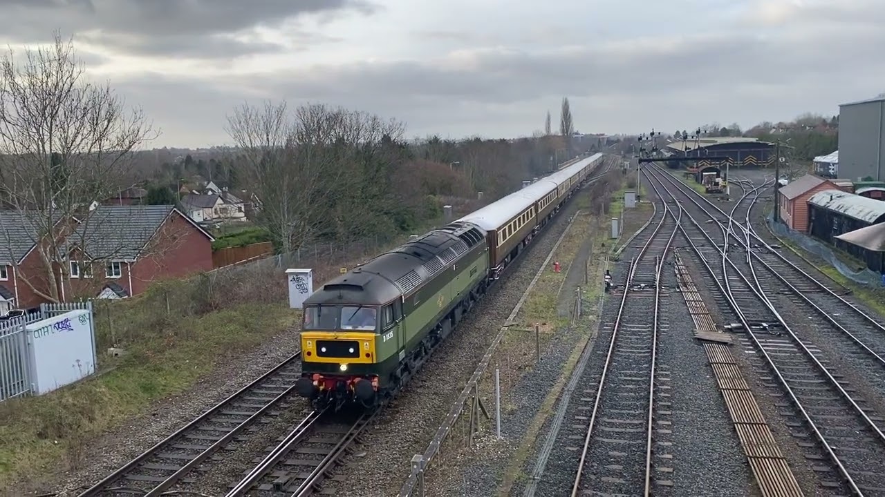 D1924/D1935 at kidderminster with a railtour to the S&C 21.2.26.