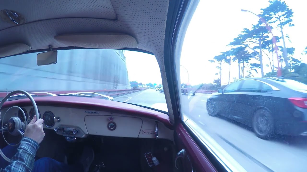 Test Driving 1959 Porsche 356A T2 Sunroof Coupe