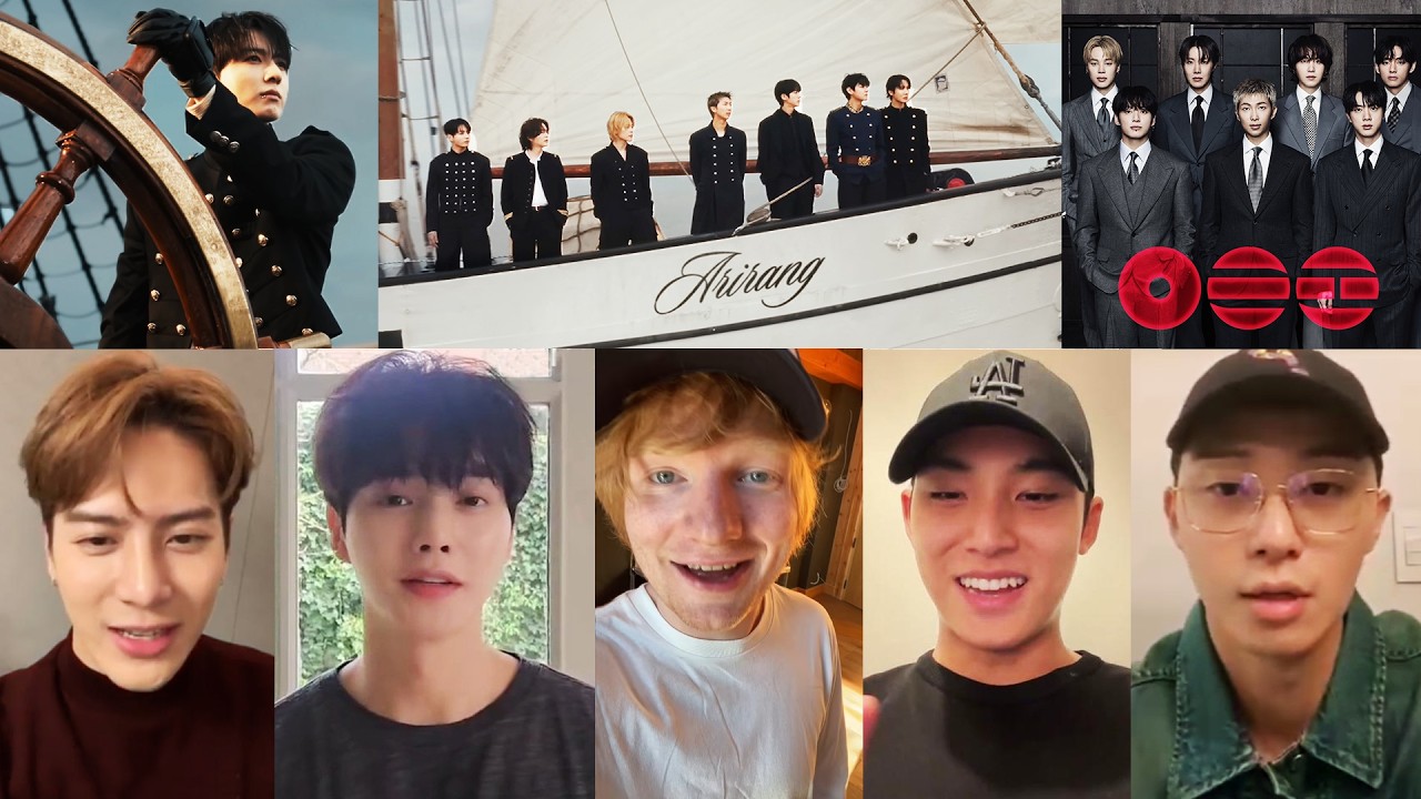 Famous Reaction on BTS Record Breaking song 'SWIM' & Album 'Arirang'