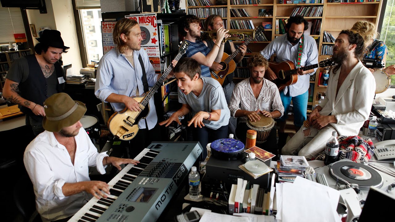 Edward Sharpe And The Magnetic Zeroes: NPR Music Tiny Desk Concert