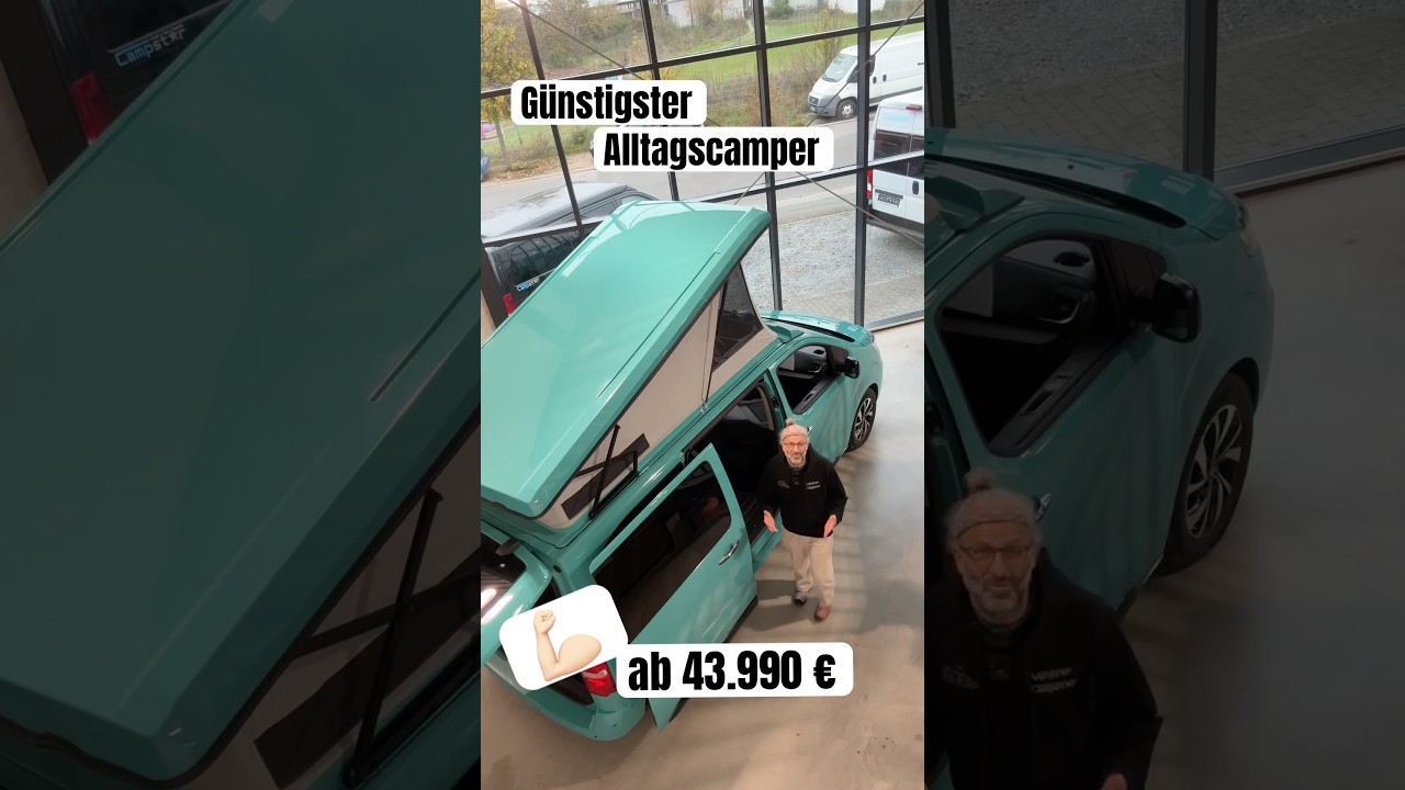 Das ist der g&uuml;nstigste Camper f&uuml;r den Alltag -Angebot: m.klein@doerrgruppe.de #m&auml;des camperexperte