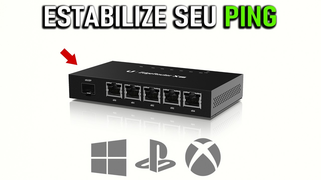 Configuração Gamer: Melhore Sua Conexão com o EdgeRouter X SFP!
