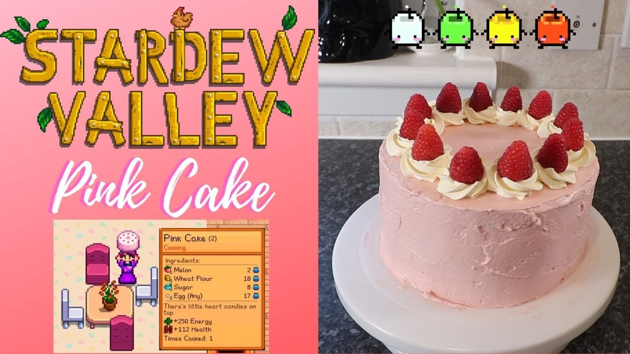 STARDEW VALLEY PINK CAKE