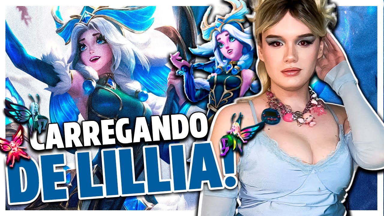 LOL: LILLIA É A CAMPEÃ MAIS DIVERTIDA DA JUNGLE! | Sabrinoca
