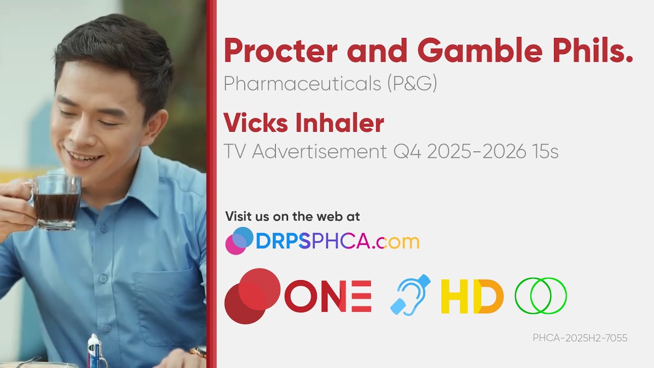 Vicks Inhaler TV Ad Q4 2025-2026 15s (Philippines) [CC/HD/ST]