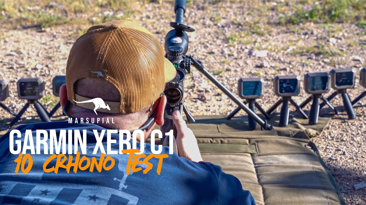 Shooting with 10 Garmin Xero C1 Pro Chronographs