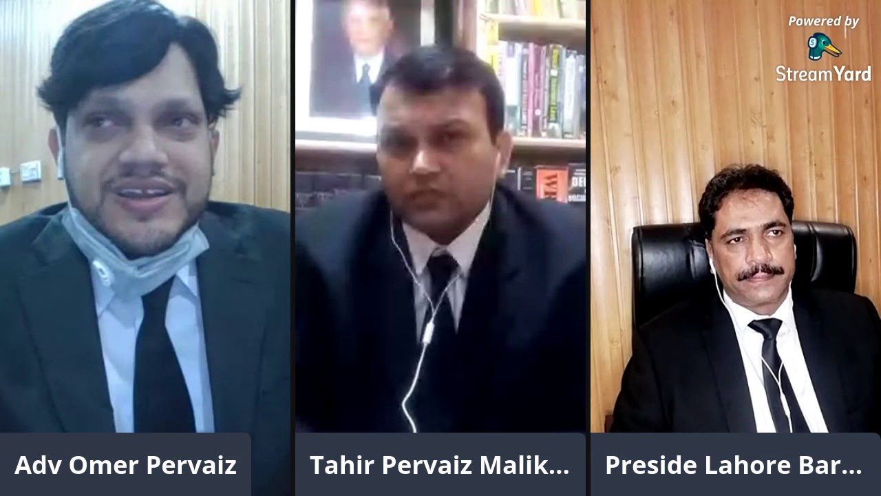Live session || President Lahore Bar || G.A.Khan Tariq || Law Untold