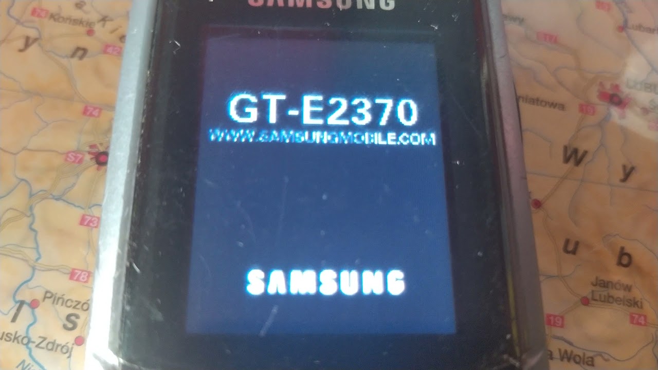 Samsung gt-E2370 (plus PL) wł/wył