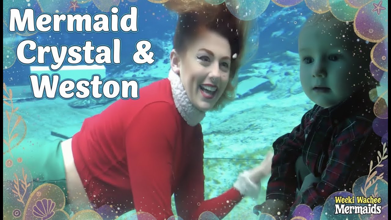 Weeki Wachee Mermaid Crystal & Weston (2017)