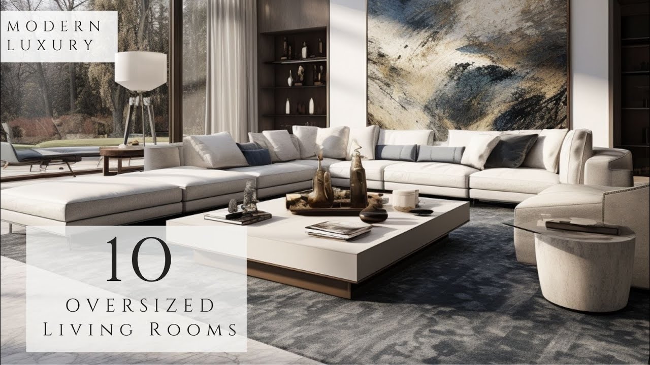 Suburban Splendor: 10 High-End Living Room Interior Design Ideas in New York | Luxury House Tour