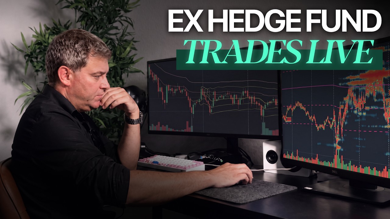 Ex-Hedge Fund Manager Trades His $150M VWAP Strategy Live (Full Breakdown)
