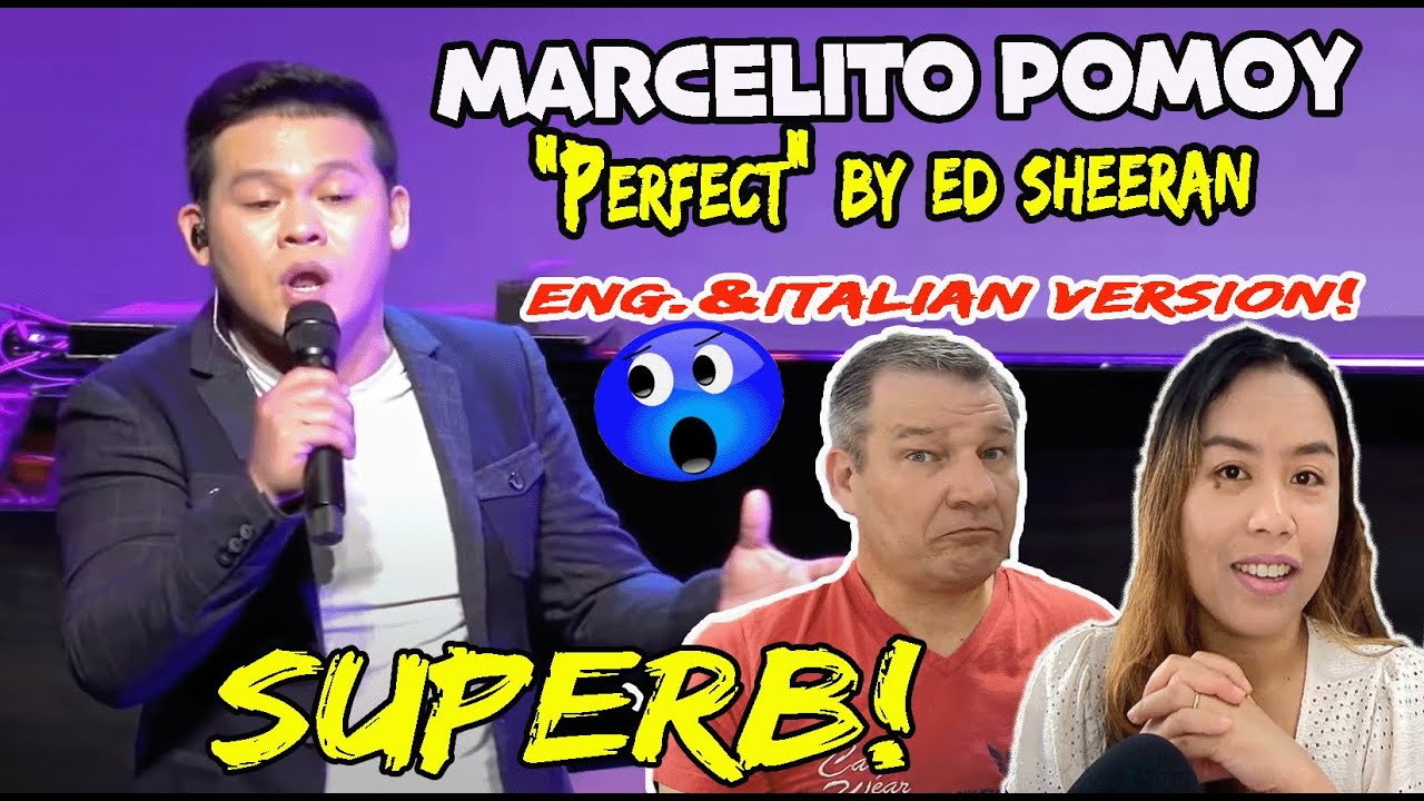 MARCELITO POMOY (Miami Concert) sings PERFECT by Ed Sheeran | Couple REACTION !