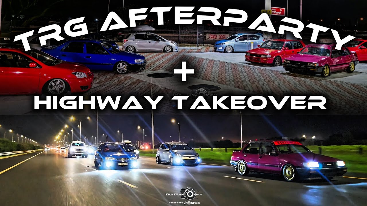 TRG after party park and chill/highway takeover with the ladies and gents