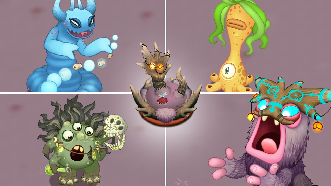 Magical Sanctum - All Monsters, Sounds and Animations (My Singing Monsters)