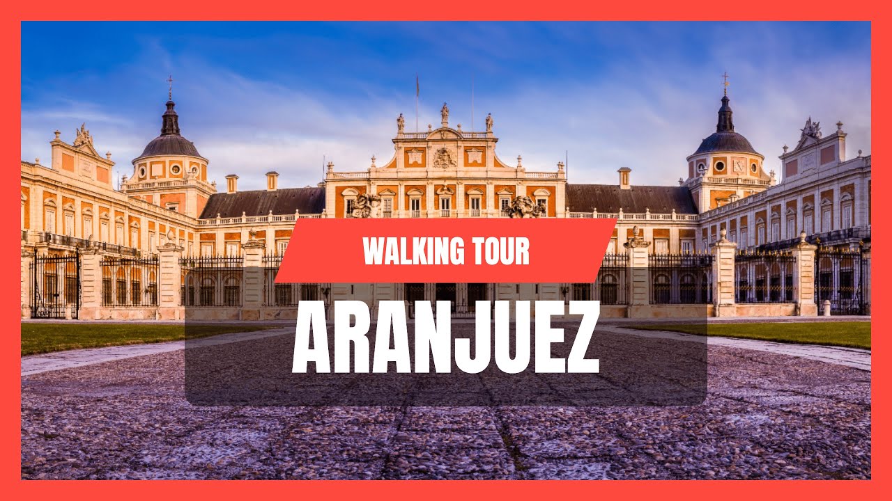 Walking tour Aranjuez  |  Spain [4K]