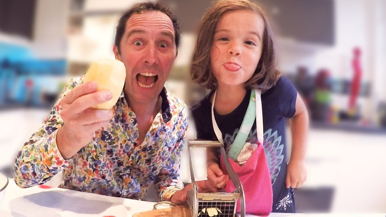 POUR F&Ecirc;TER la RENTR&Eacute;E : ON FAIT DES FRITES en FAMILLE - D&eacute;mo Jouets