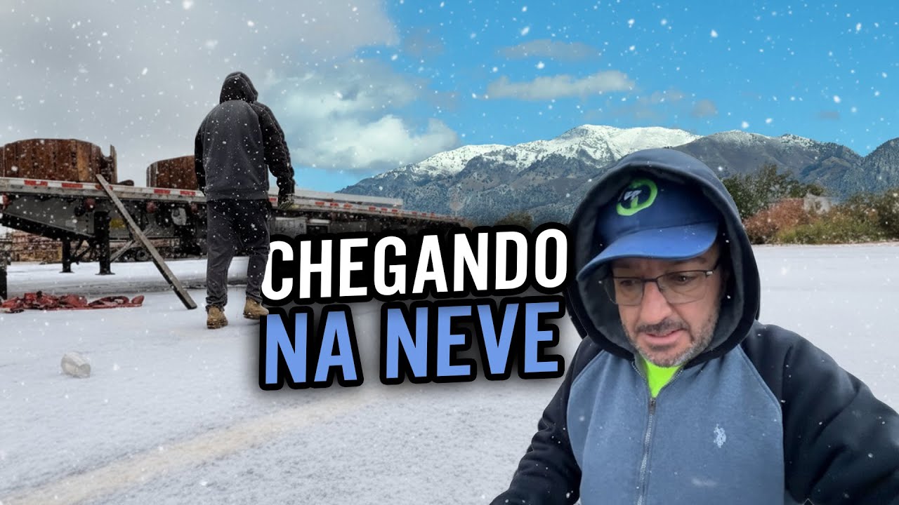 A NEVE CHEGOU CEDO ESSE ANO ☃️❄️🌨️