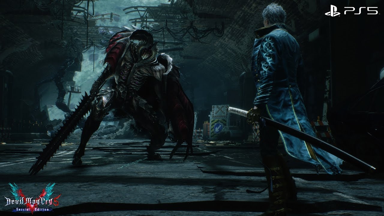 Devil May Cry 5 SE: Vergil No Damage Gameplay - DMD: Mission 11 - SSS Rank | PS5