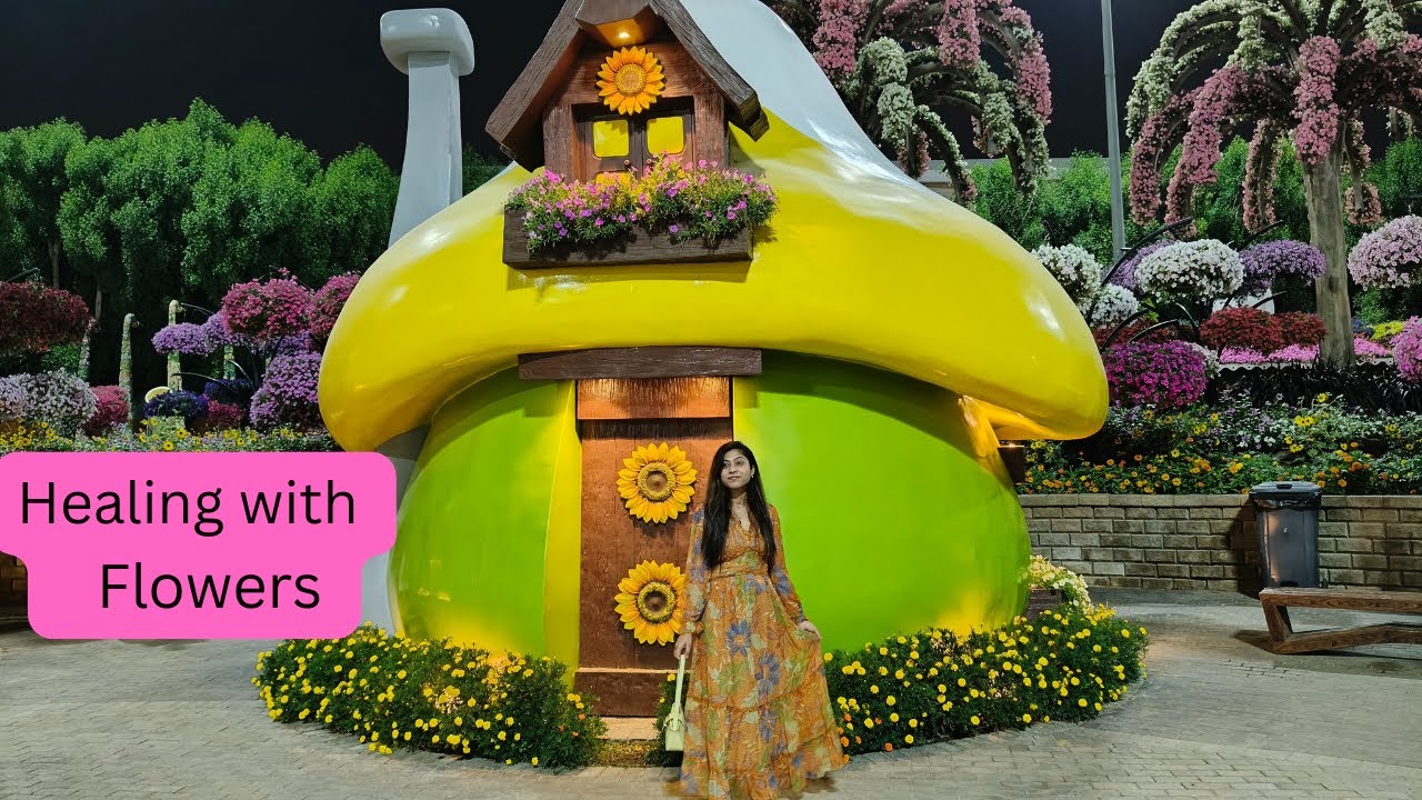 How Flowers Heal Us 🌺 | Dubai Miracle Garden | Rose Tea & Aromatherapy Rituals