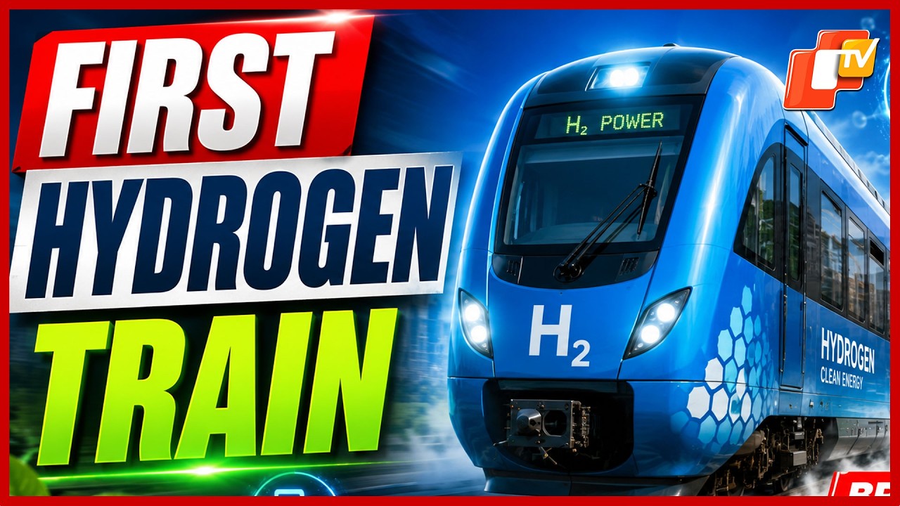 India&rsquo;s First Hydrogen-Powered Train Hits 75 Kmph In Successful Trial Run | OTV