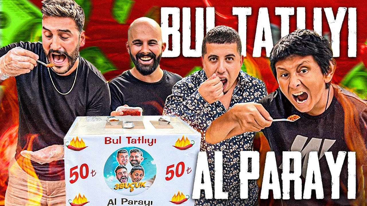 Ye tatlıyı al parayı - Sokakta para dağıttık