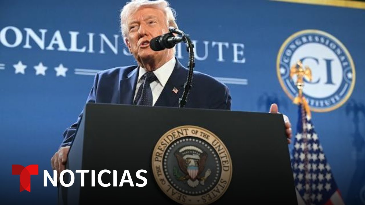 EN VIVO: Trump pronuncia un discurso ante legisladores republicanos en Miami