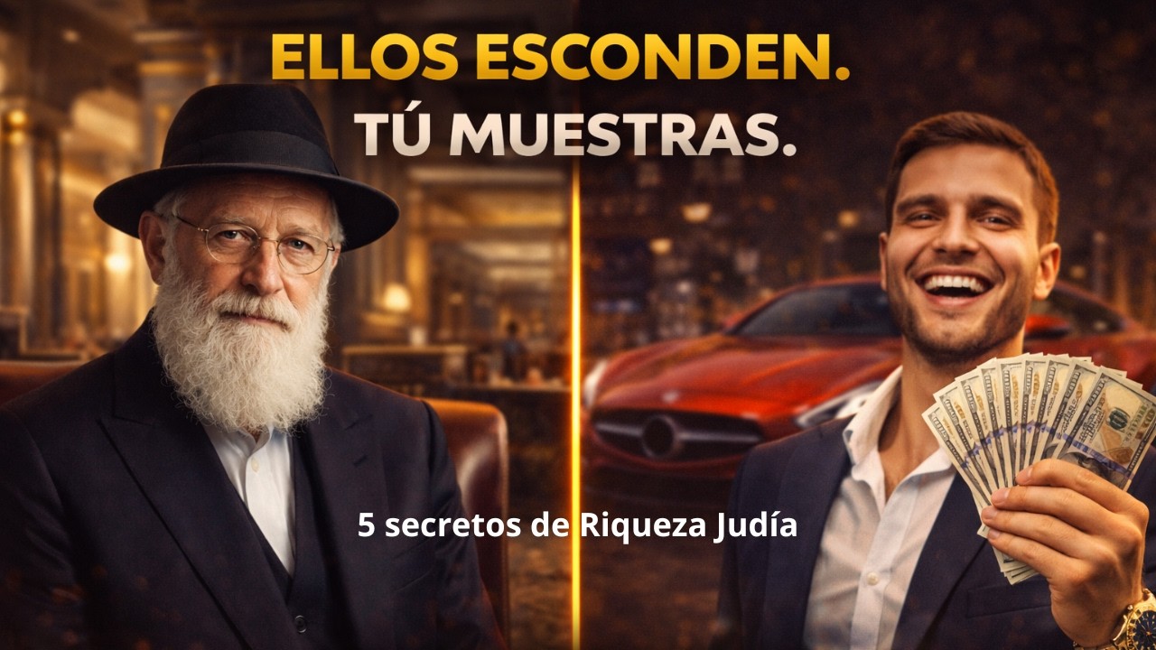 Los judíos ricos ESCONDEN estas 5 cosas que tú muestras