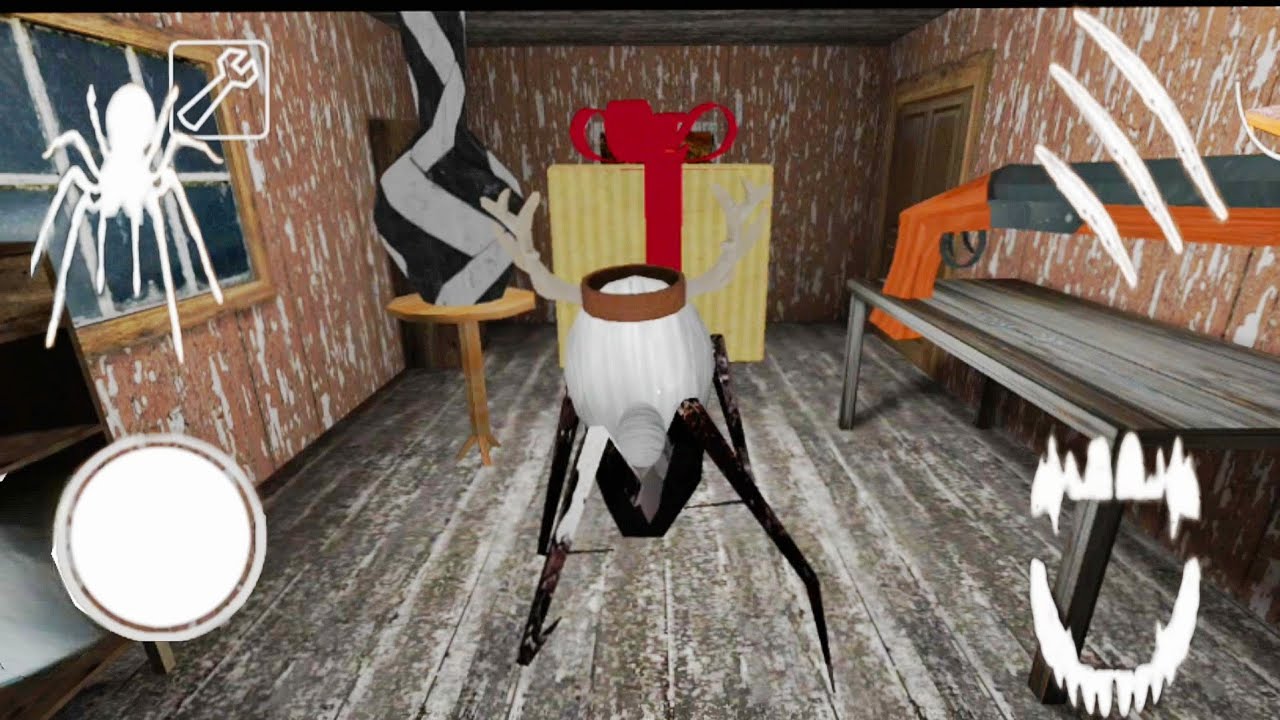 Playing as spider mom in granny house escape | granny mod menu 