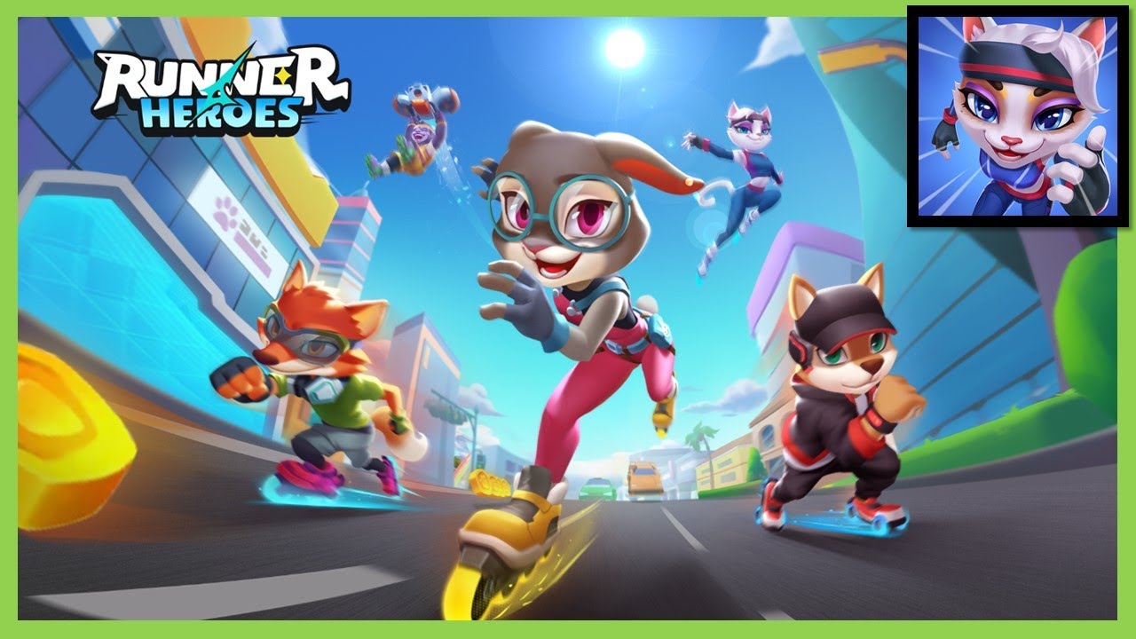 Runner Heroes | Android gameplay