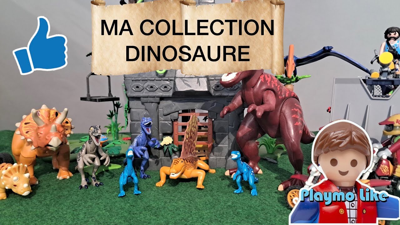 MA COLLECTION PLAYMOBIL DINOSAURE