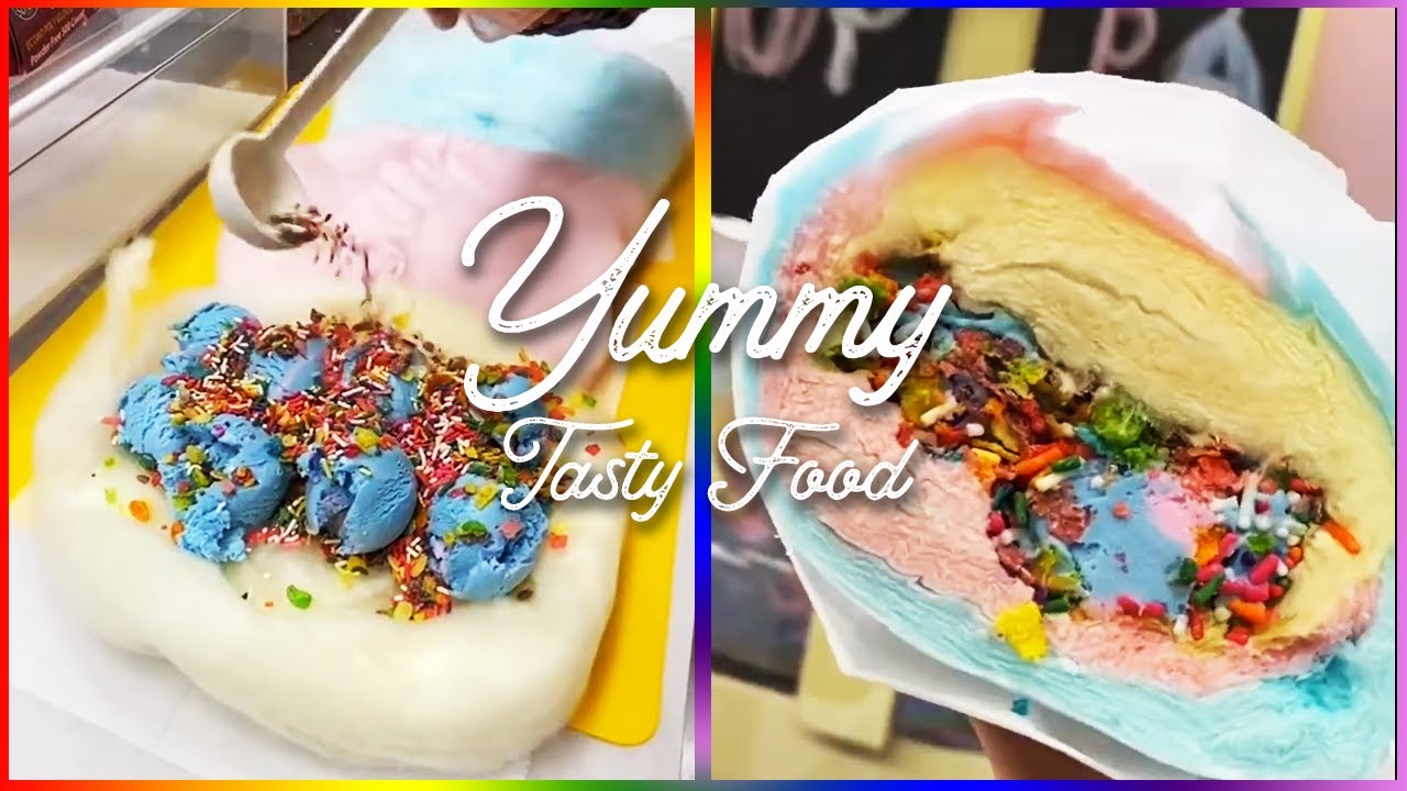Yummy Tasty Food | Ice Cream Candy Floss | Oddly Satisfying Video | Cooking Videos #shorts