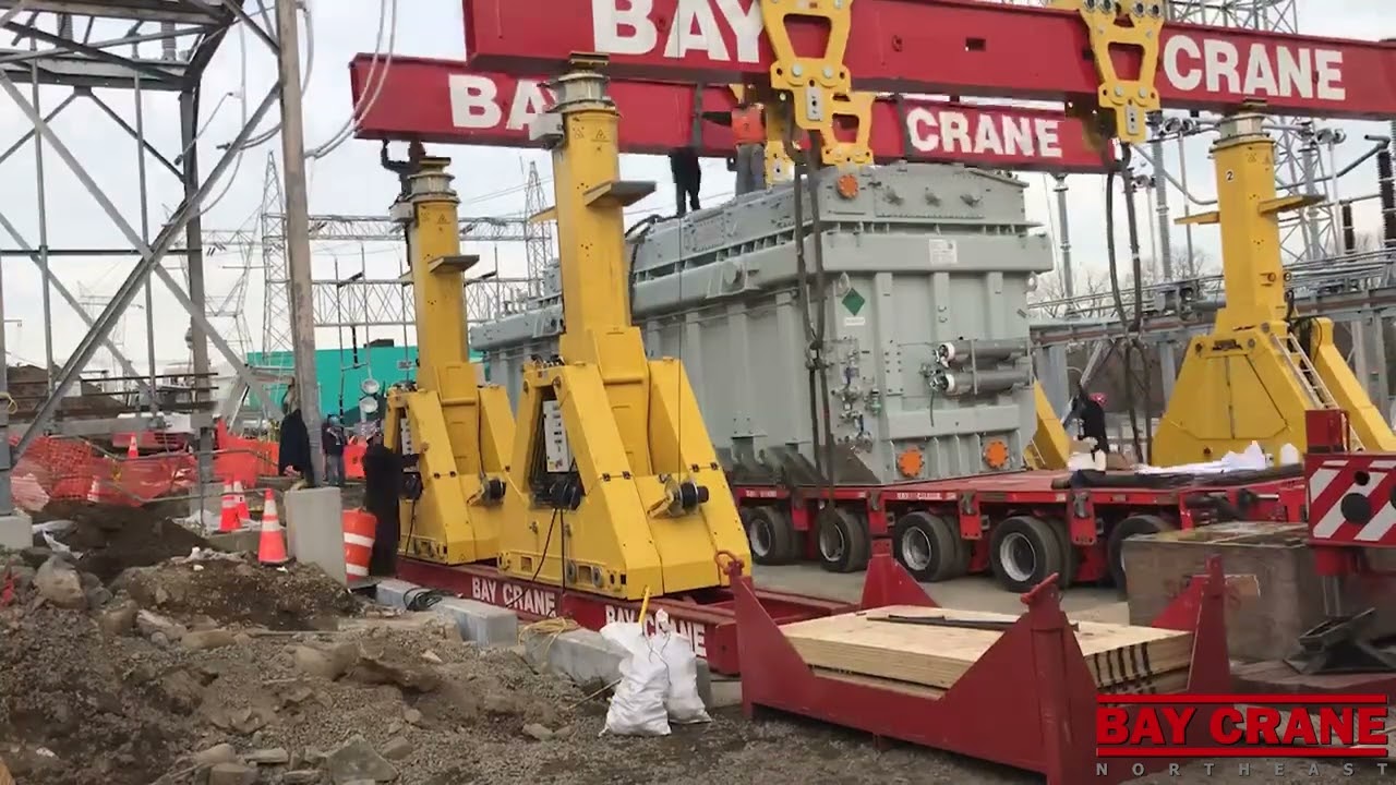 Bay Crane Transformer Set with 1000t Gantry