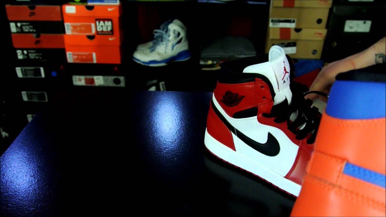 Air Jordan I (1) Retro High | Nike Air Vs. Jumpman Air