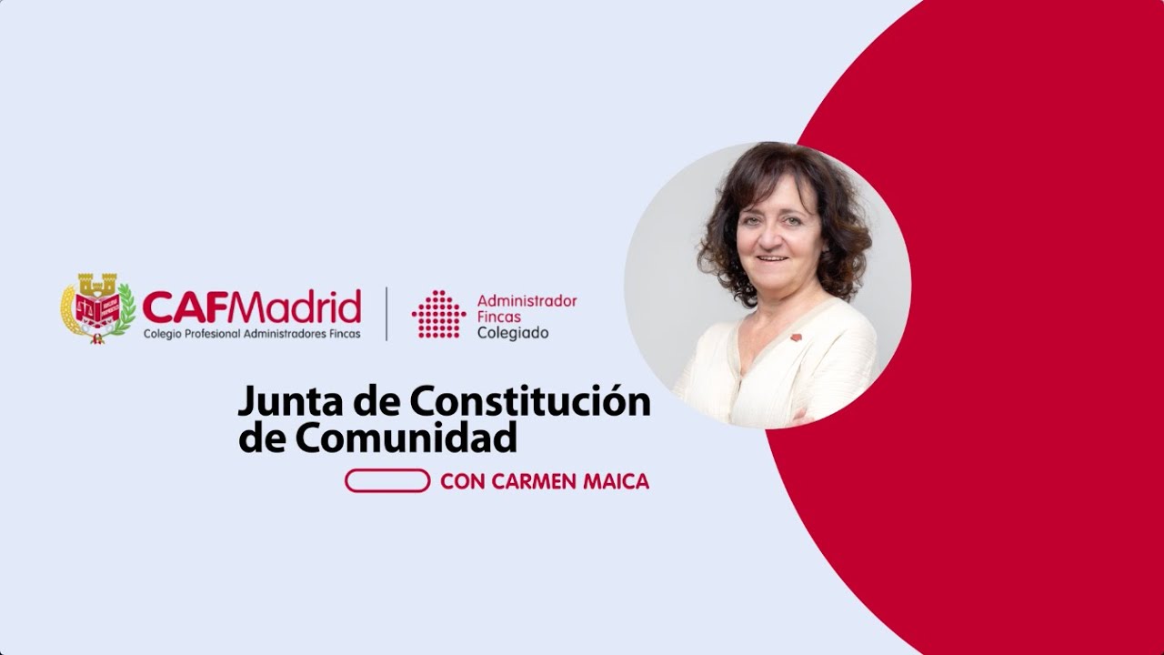 Junta de Constitución de una comunidad de propietarios