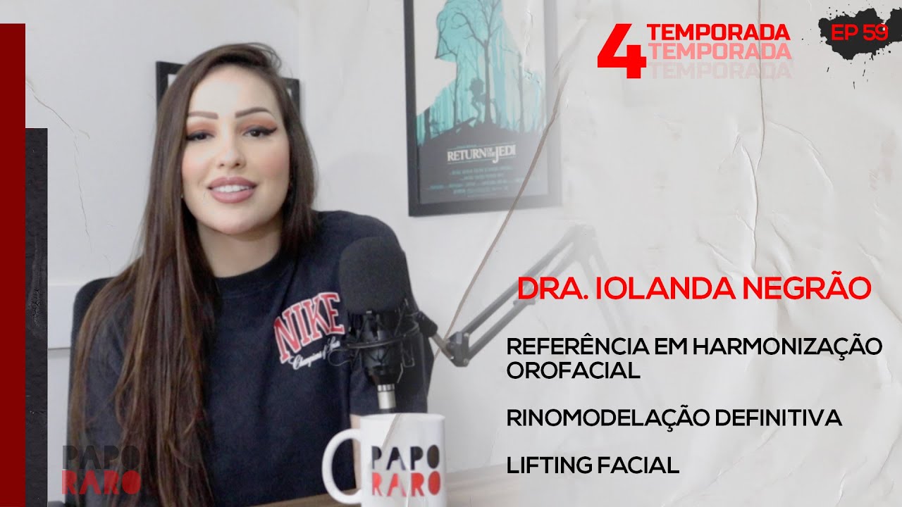 Dra. Iolanda Negrão - Referência em Harmonização Orofacial - Papo RaRo Podcast #059